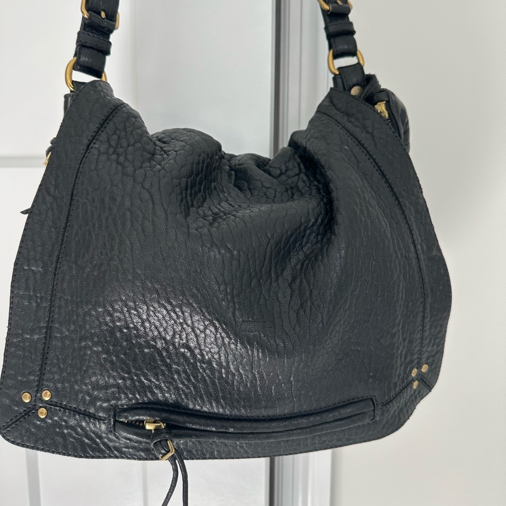 Jerome Dreyfuss bubble lamb leather messenger bag. Very good condition!